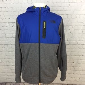 North Face men’s inner fleece lined zip up Jacket